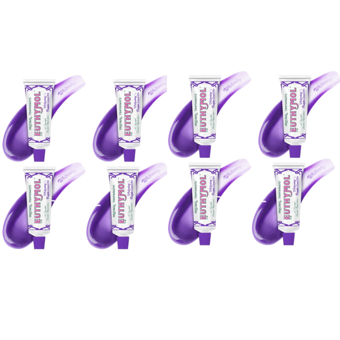 Whitening Purple Toothpaste - (8ea) Set