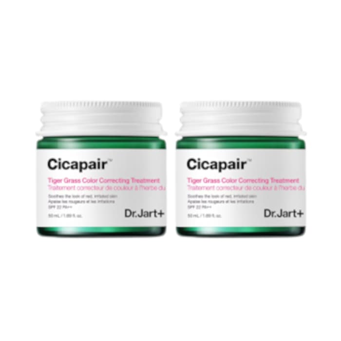 Cicapair Tiger Grass Color Correcting Treatment SPF22 PA++ (renewal version) - - (.) Set