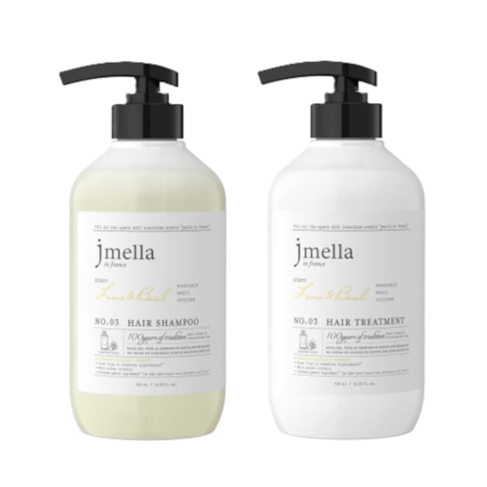 Lime & Basil Hair Care Set