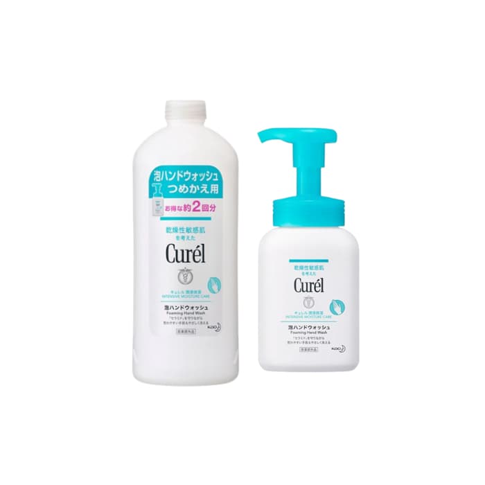 Curel Intensive Moisture Care Foaming Hand Wash & Refill Set