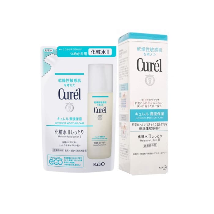 Curel - Intensive Moisture Care Moisture Lotion II Moisture & Refill Set