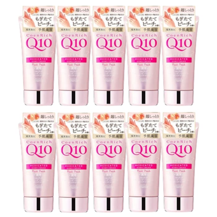 Coenrich Q10 Medicated Hand Cream - Fresh Peach - (.) Set
