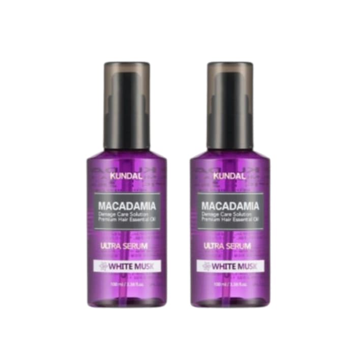 Macadamia Hair Serum - - DUO Set - White Musk