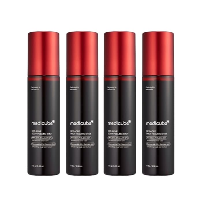 Red Acne Body Peeling Shot - (.) Set