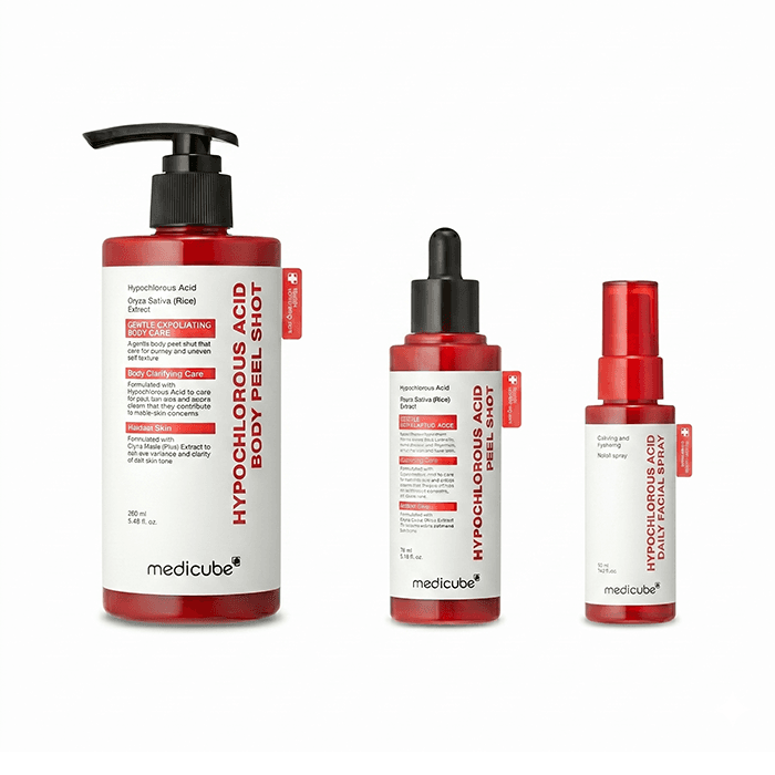 Hypochiorous Acid Acne Rescue Set - Face to Body