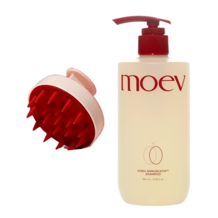 Annurcatin Shampoo + Scalp Brush Set