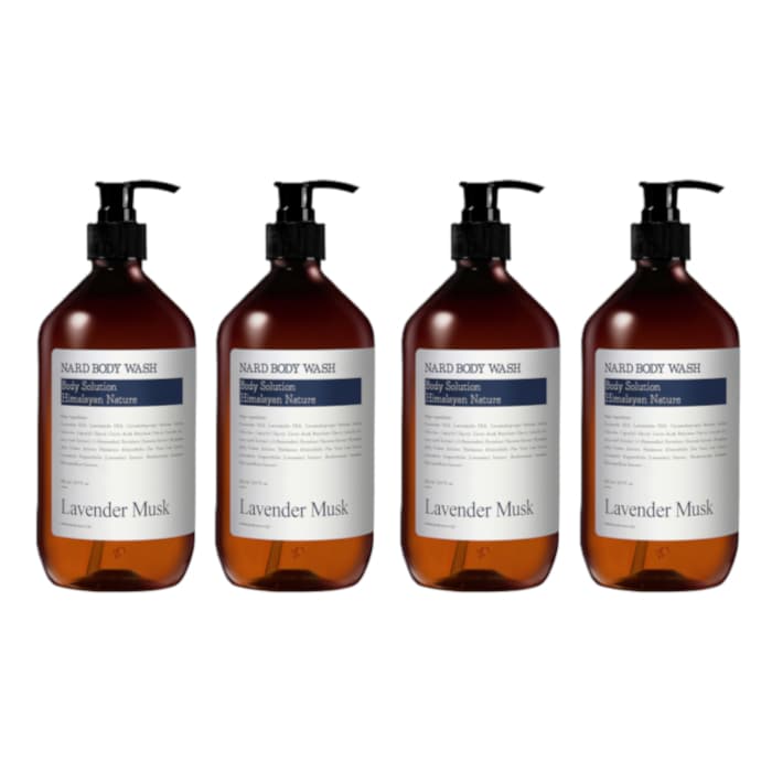 Body Wash Lavender Musk - (4ea) Set