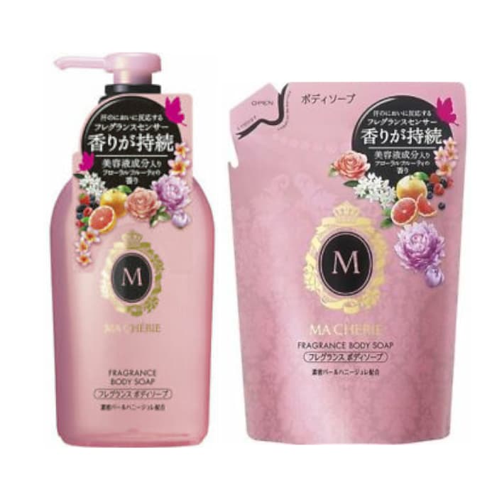 Ma Cherie Fragrance Body Soap & Refill Set