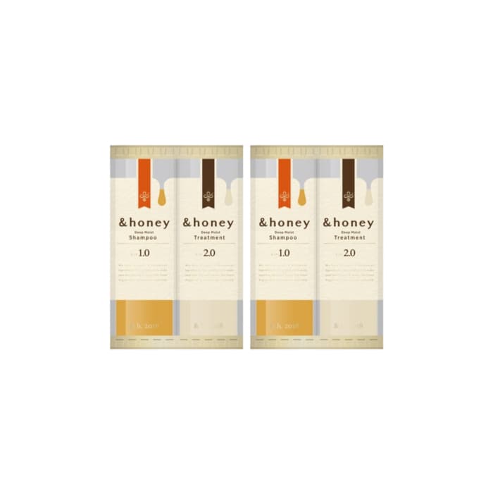 & honey Deep Moist Shampoo & Treatment Trial Set -+ - (.) Set