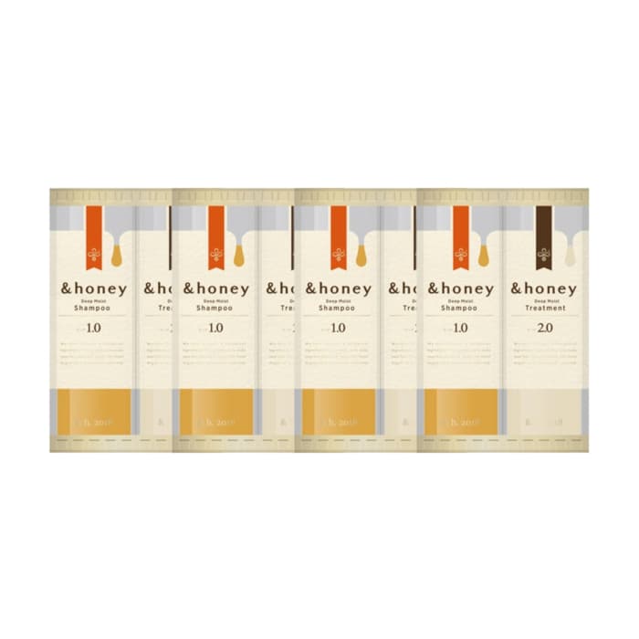 & honey Deep Moist Shampoo & Treatment Trial Set -+ - (.) Set