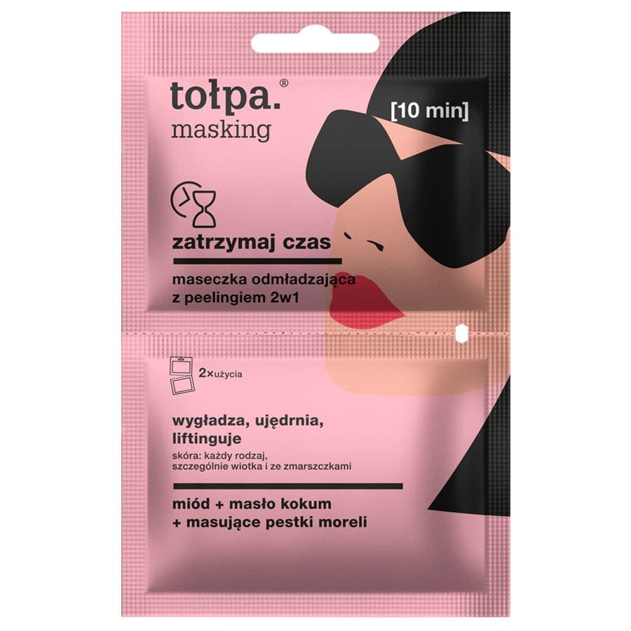 masking maseczka odmładzająca z peelingiem 2w1