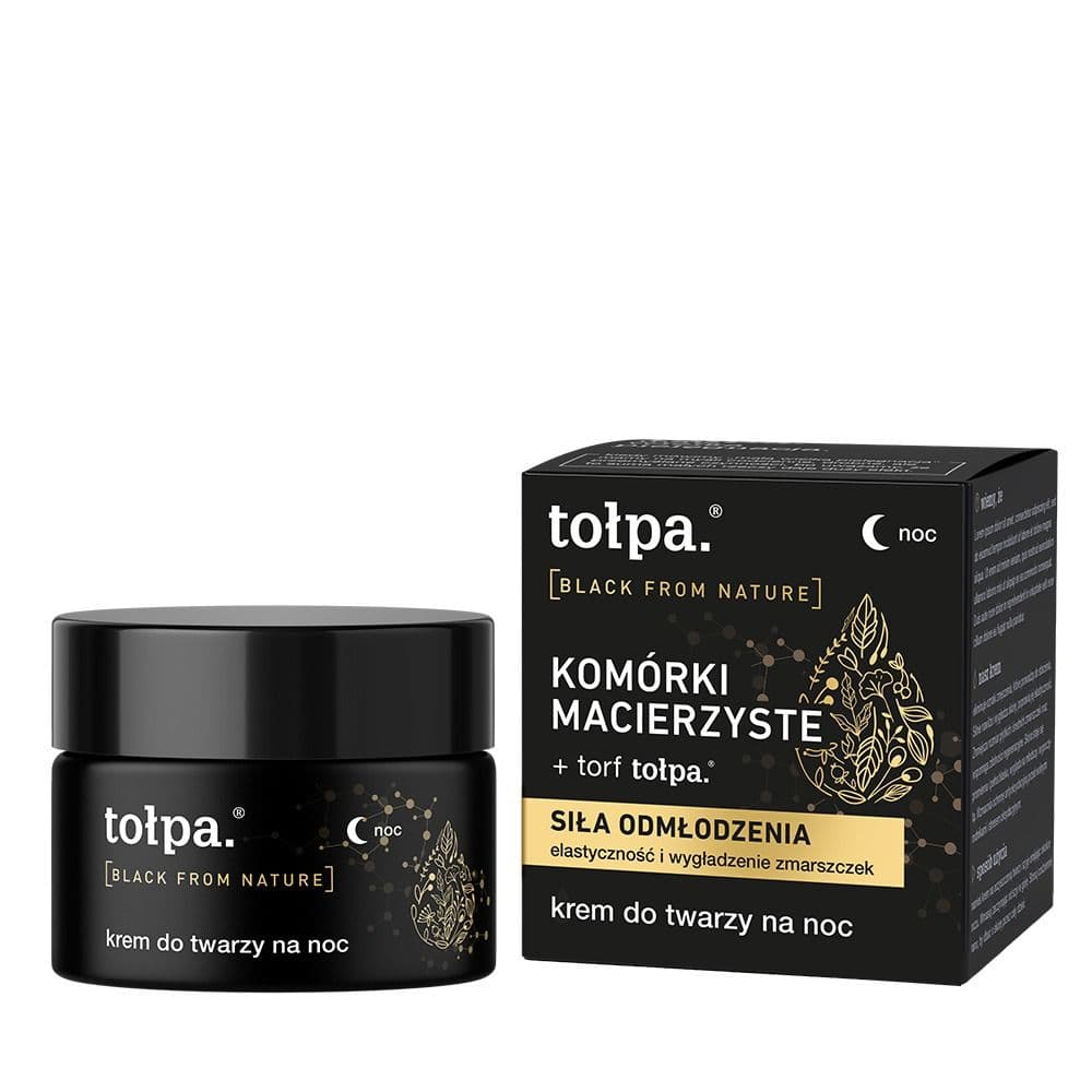 black from nature krem do twarzy na noc