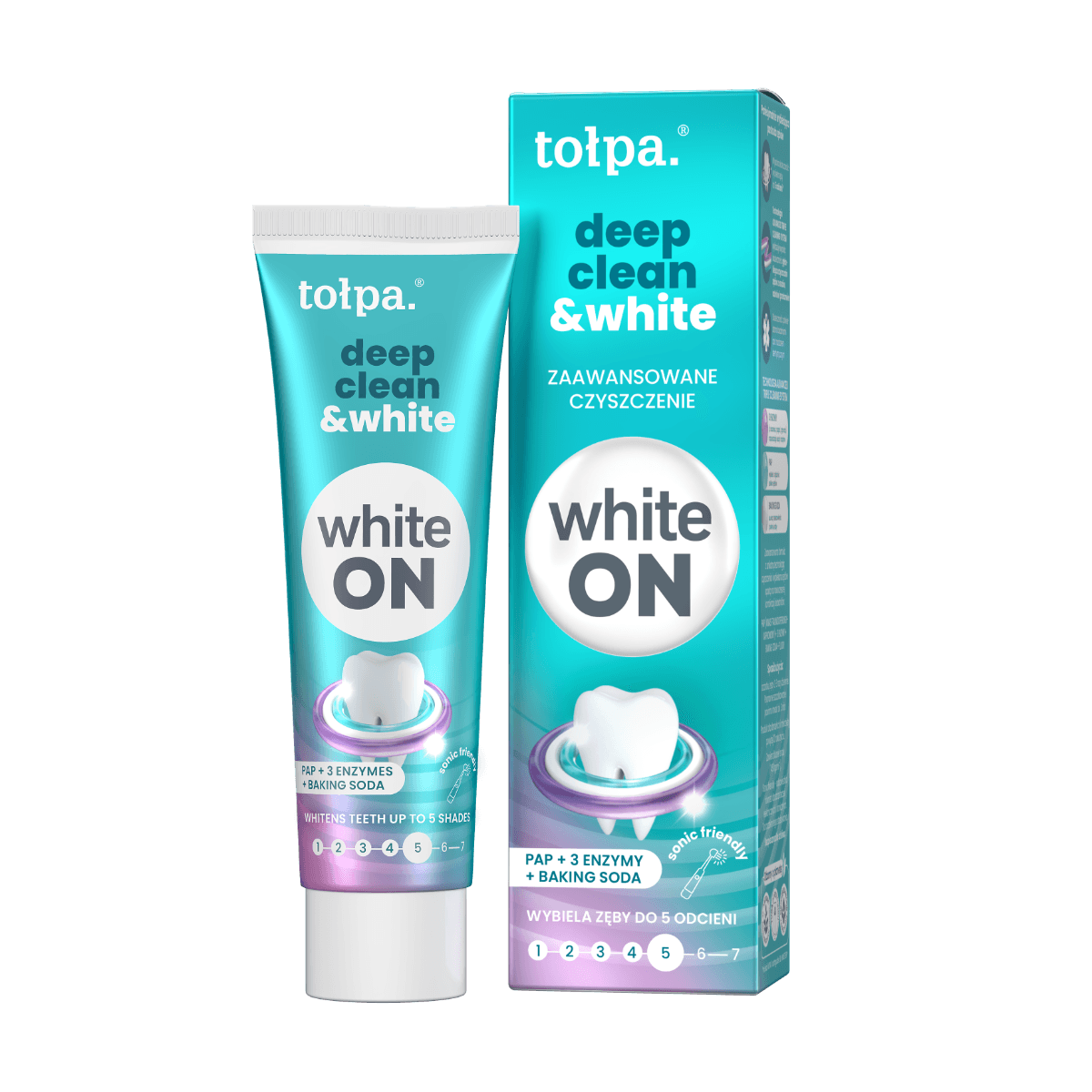 deep clean & white pasta do zębów