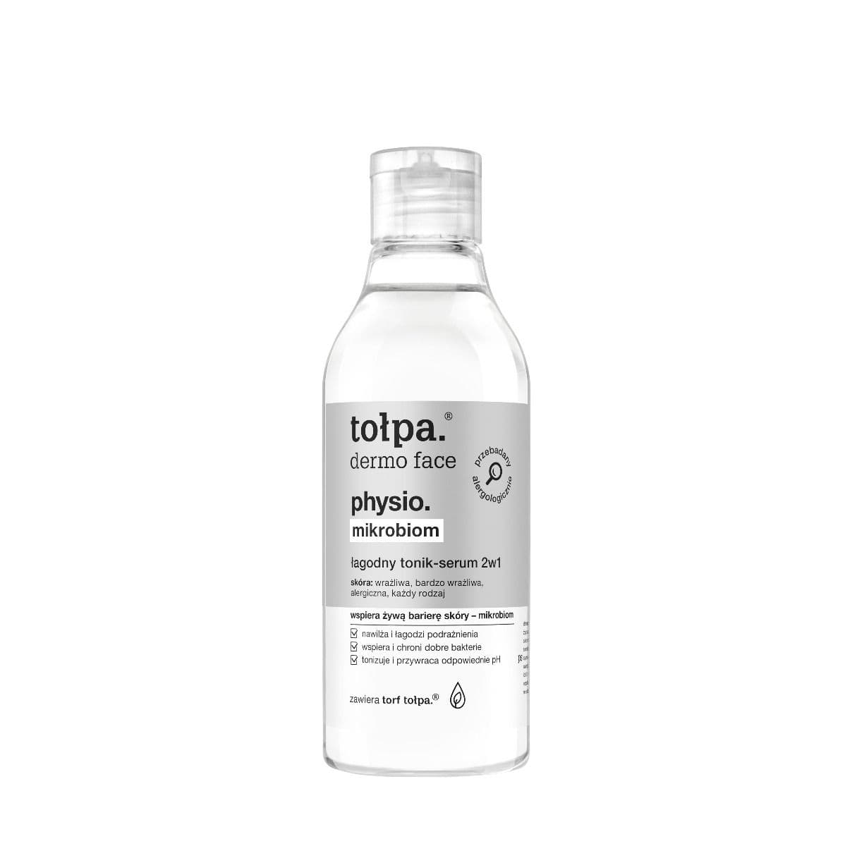 physio. mikrobiom łagodny tonik-serum 2w1