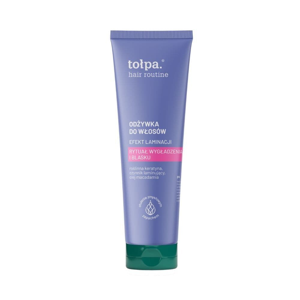 hair routine odżywka do włosów efekt laminacji