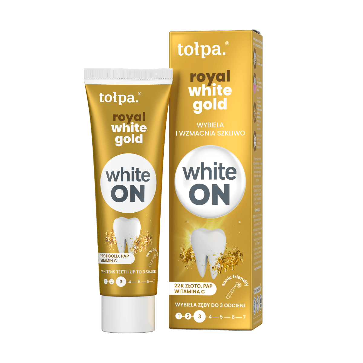 royal white gold pasta do zębów
