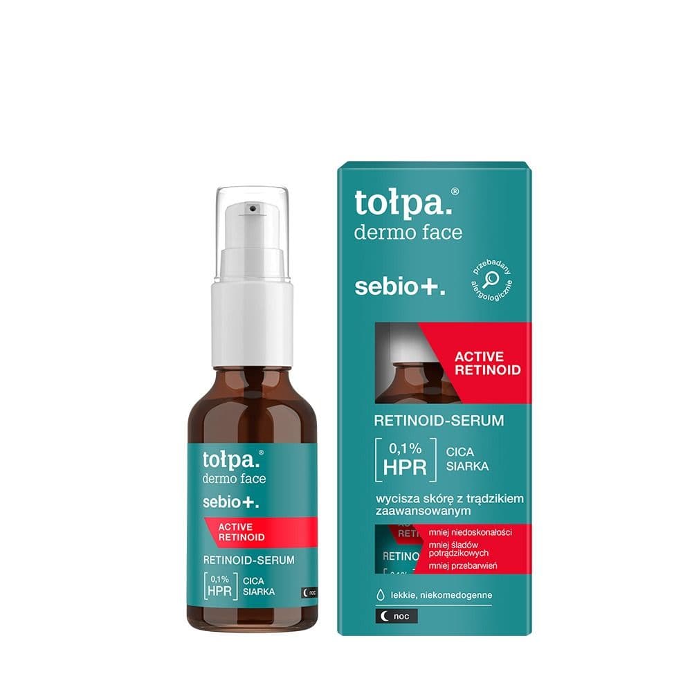 sebio+. retinoid-serum active retinoid, na noc,​