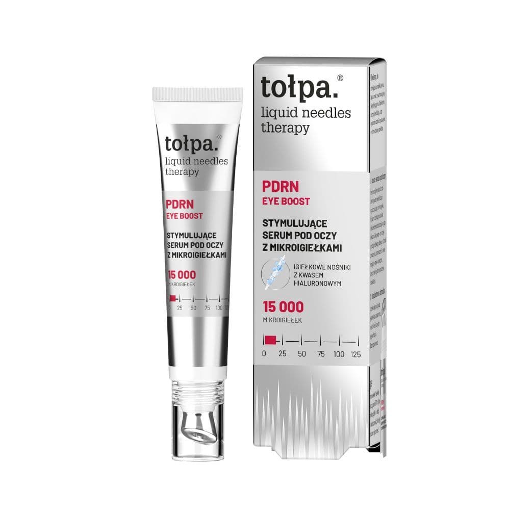 liquid needles therapy stymulujące serum pod oczy z mikroigiełkami, PDRN eye booost