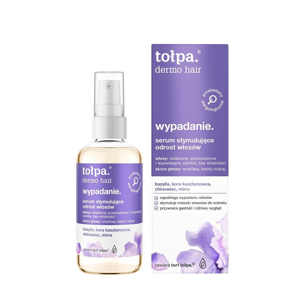 wypadanie serum stymulujące odrost włosów