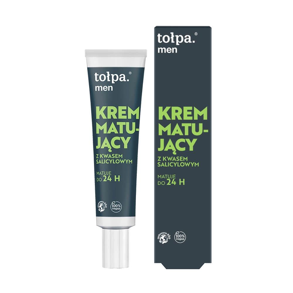 men krem matujący z kwasem salicylowym