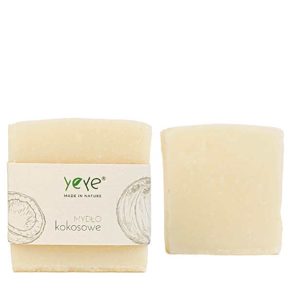 Mydło 100% naturalne ręcznie robione kokosowe YEYE Made in Nature