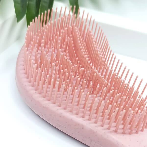 Szczotka BIO do włosów Mini biodegradowalna YEYE Made in Nature (rozowy)
