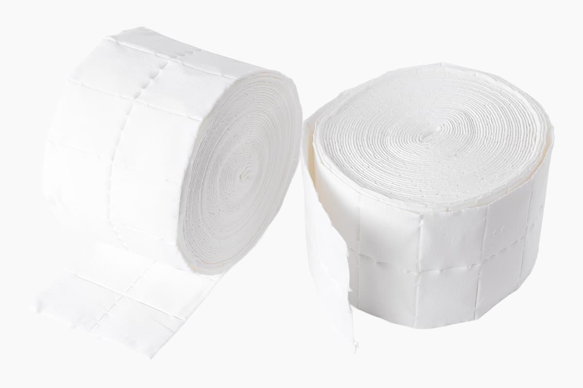 Nail Wipes waciki celulozowe 12-warstwowe