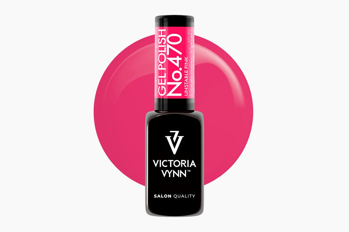Gel Polish 470 Unstable P!nk lakier hybrydowy