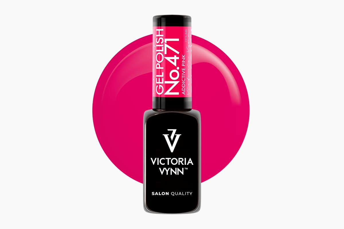 Gel Polish 471 Addictive P!nk lakier hybrydowy