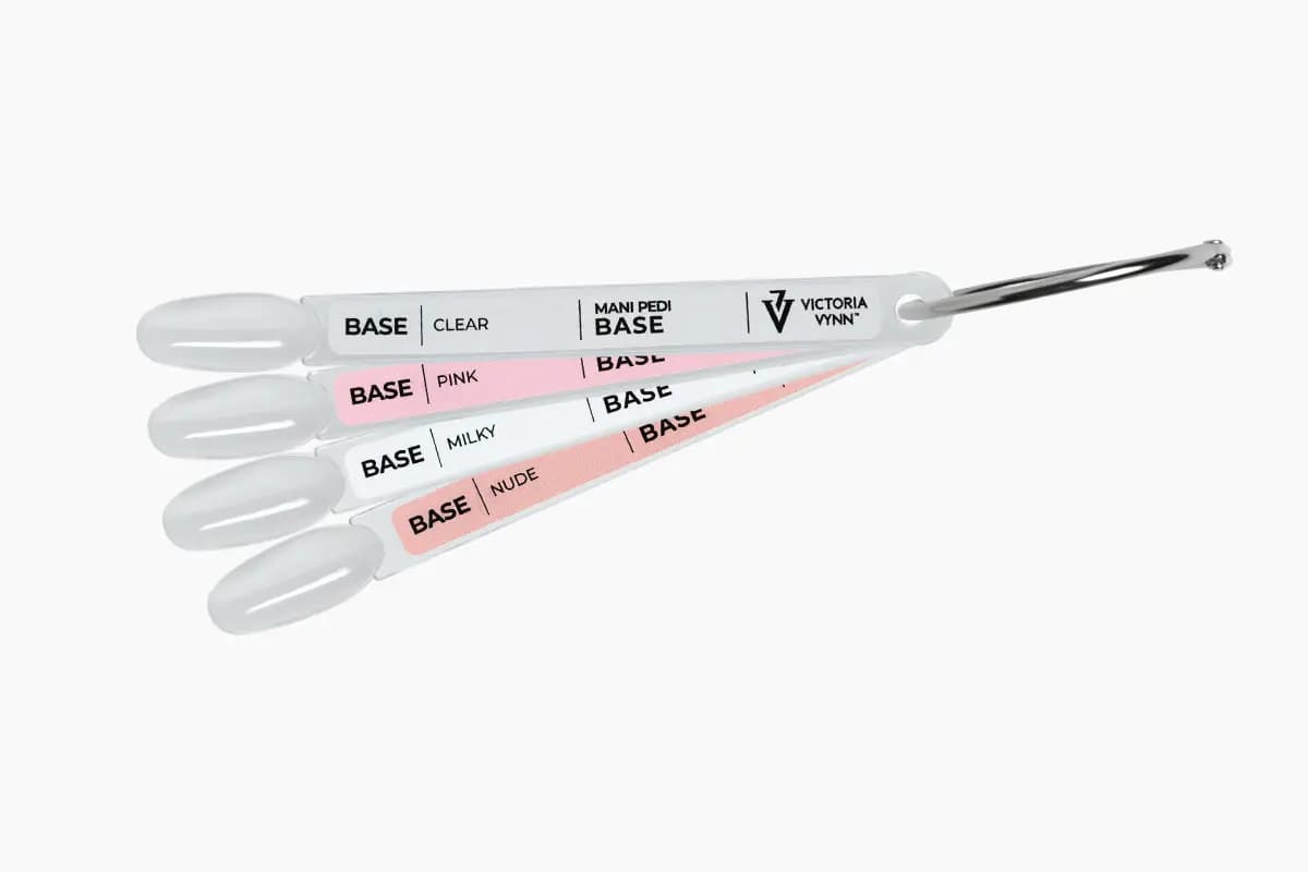 Color Chart Pure Vegan Mani Pedi Base wzornik niewymalowany