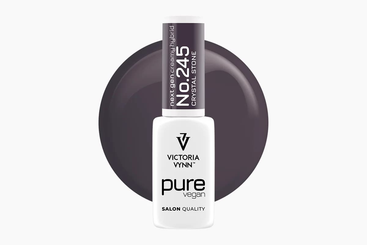 Pure Vegan Creamy Hybrid 245 Crystal Stone lakier hybrydowy