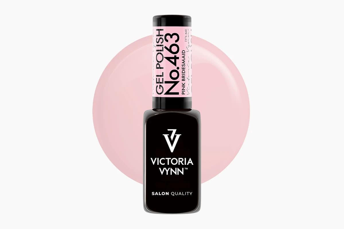 Gel Polish 463 Pink Bridesmaid lakier hybrydowy