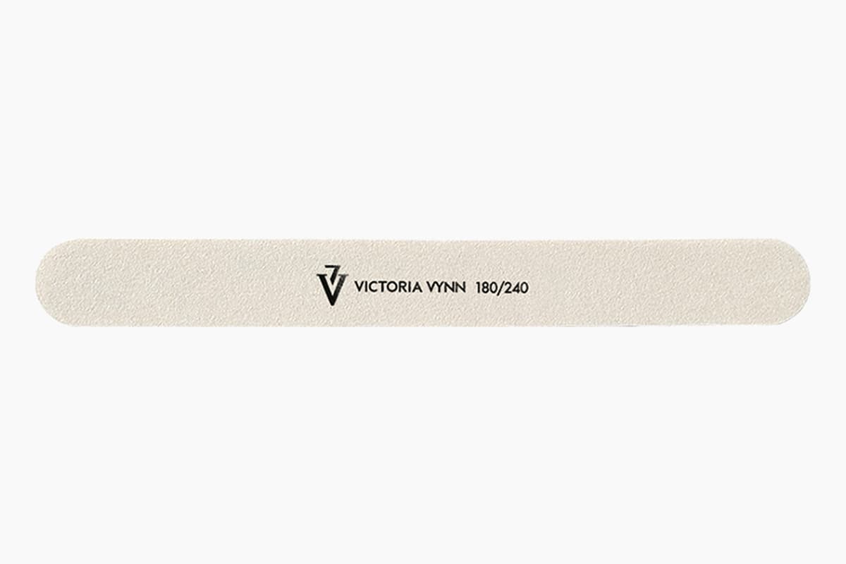 Nail File 180/240 White Straight pilnik