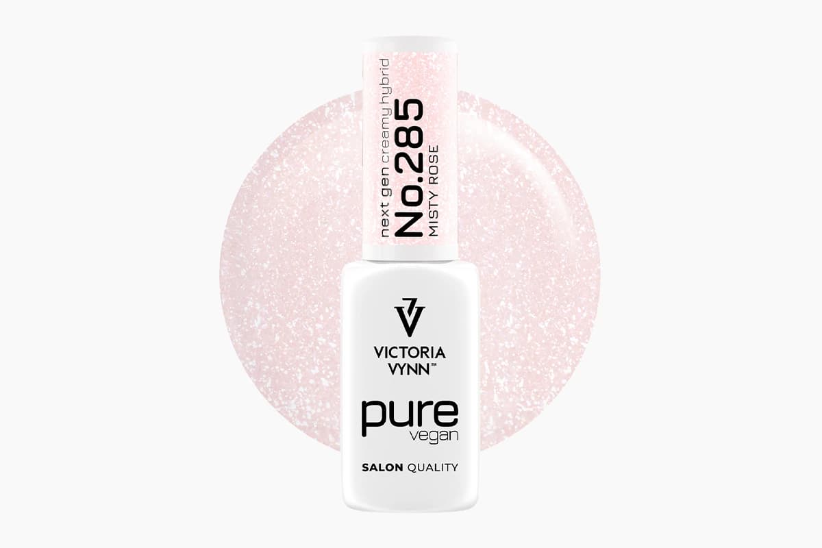 Pure Vegan Creamy Hybrid 285 Misty Rose lakier hybrydowy