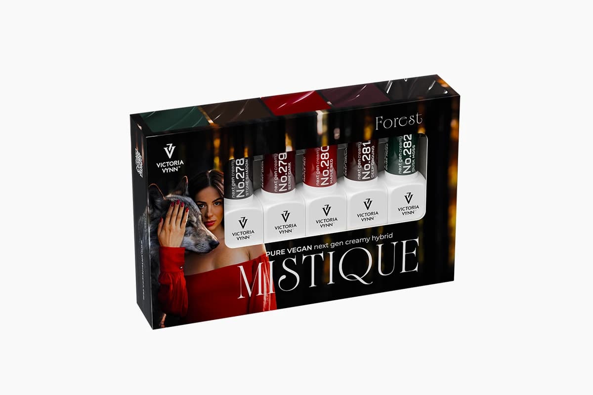 Pure Vegan Mistique Forest 278–282 zestaw lakierów