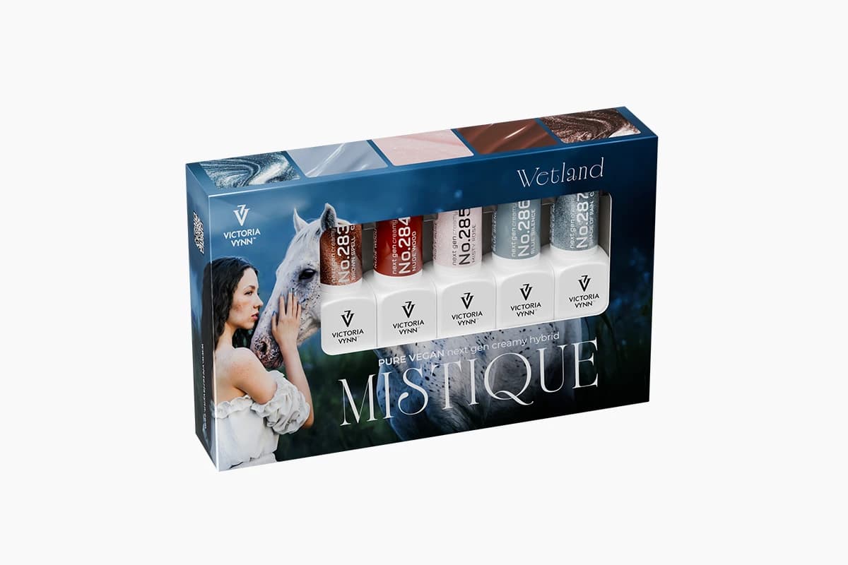 Pure Vegan Mistique Wetland 283–287 zestaw lakierów