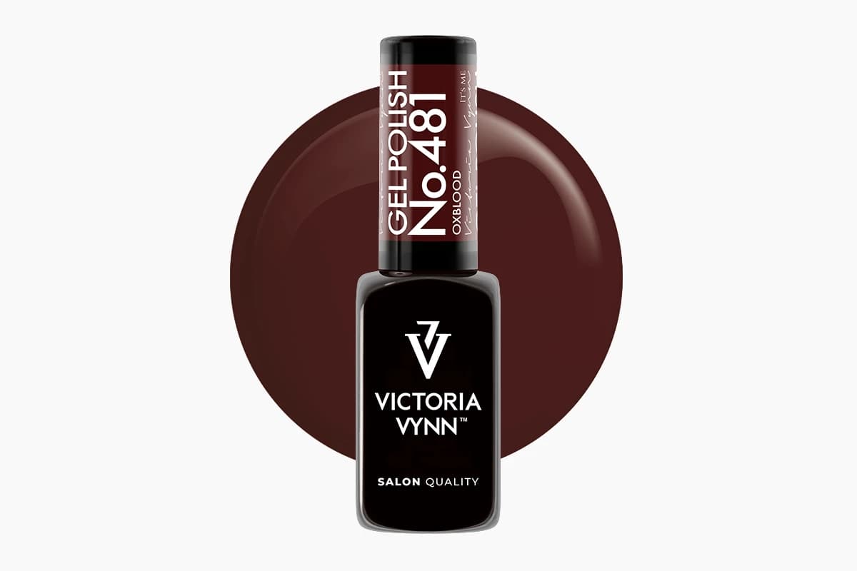 Gel Polish 481 Oxblood lakier hybrydowy