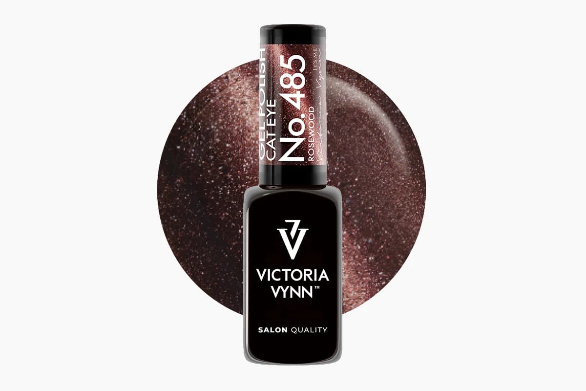 Gel Polish 485 Cat Eye Rosewood lakier hybrydowy