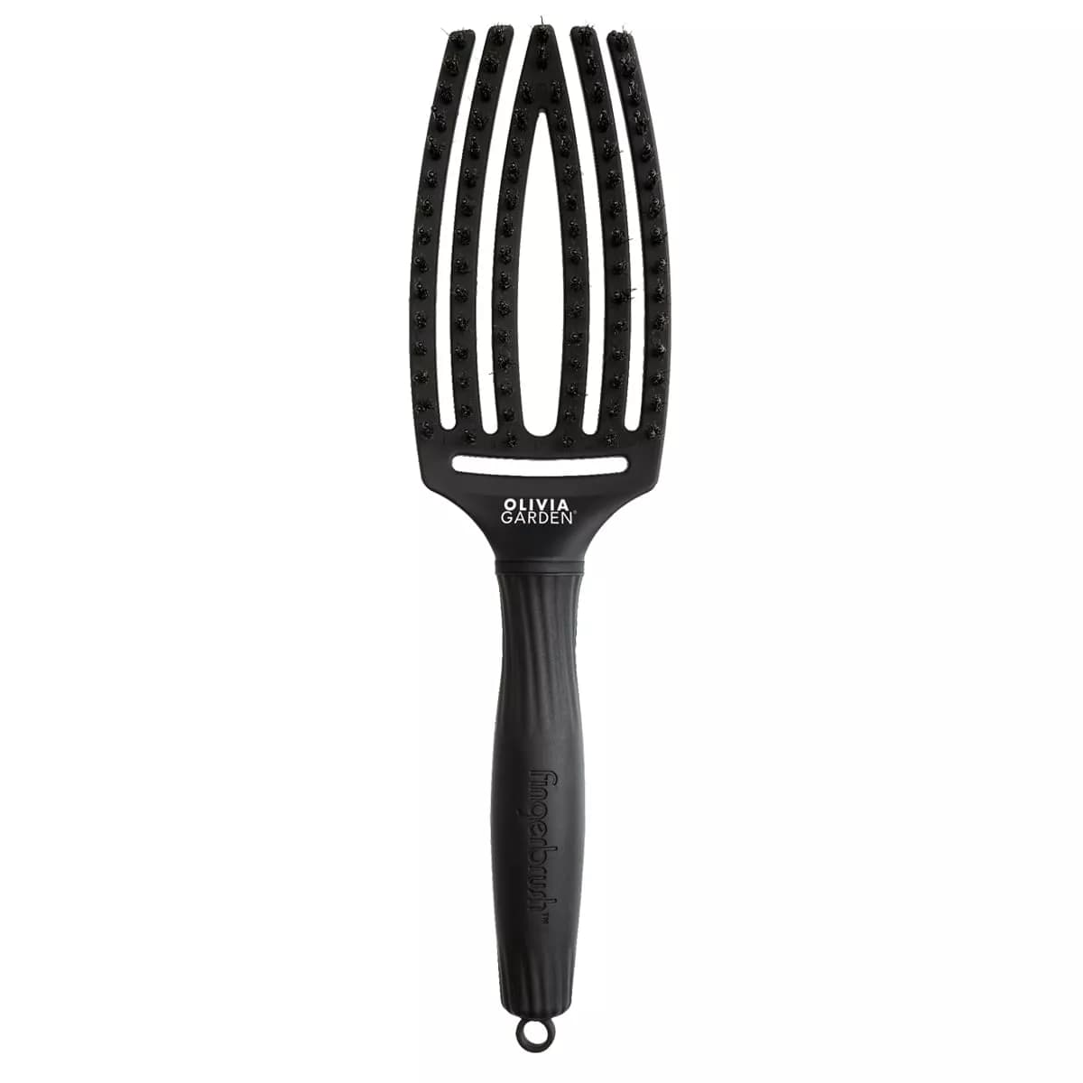 Szczotka Olivia Garden Fingerbrush Combo Full Black