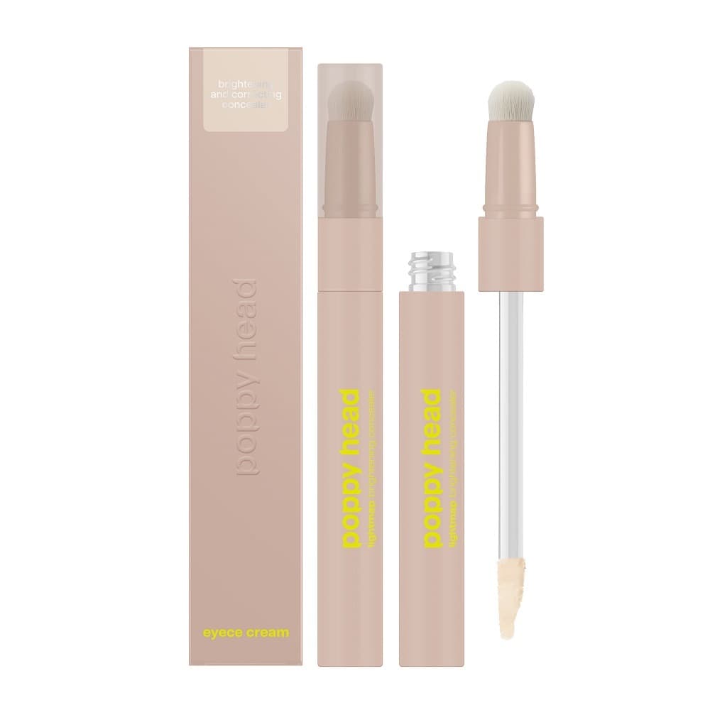 Eyece Cream - Brightening and Correcting Concealer - Rozświetlająco-korygujący korektor pod oczy - 02 Beige Freeze