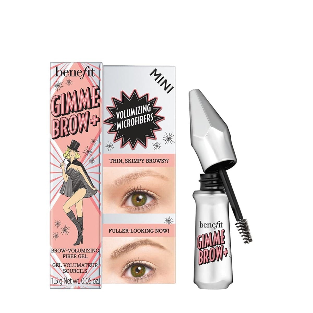 Gimme Brow+ Mini żel dodający brwiom objętości 4