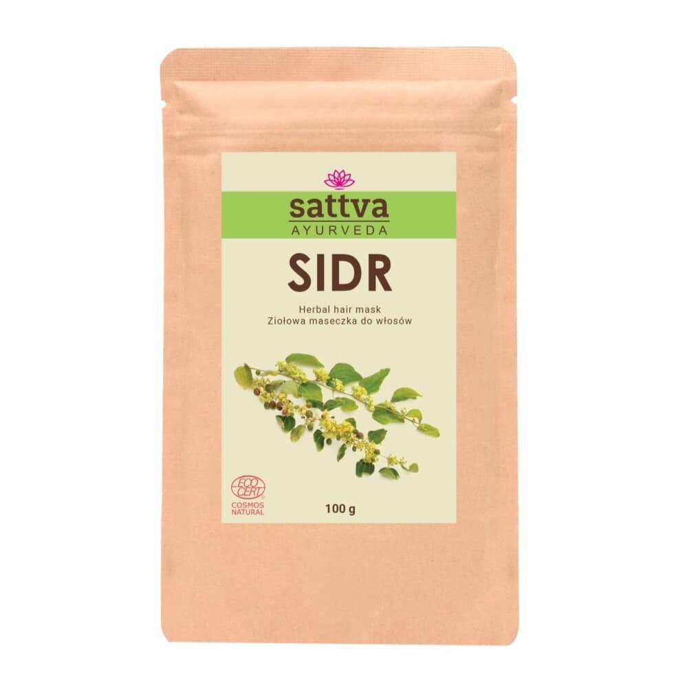 Sattva Herbal Hair Mask ziołowa maseczka do włosów Sidr
