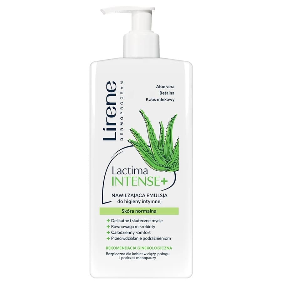 Lactima Intense+ nawilżająca emulsja do higieny intymnej