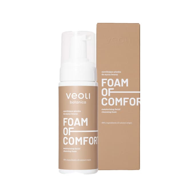 Foam Of Comfort Nawilżająca pianka do mycia twarzy
