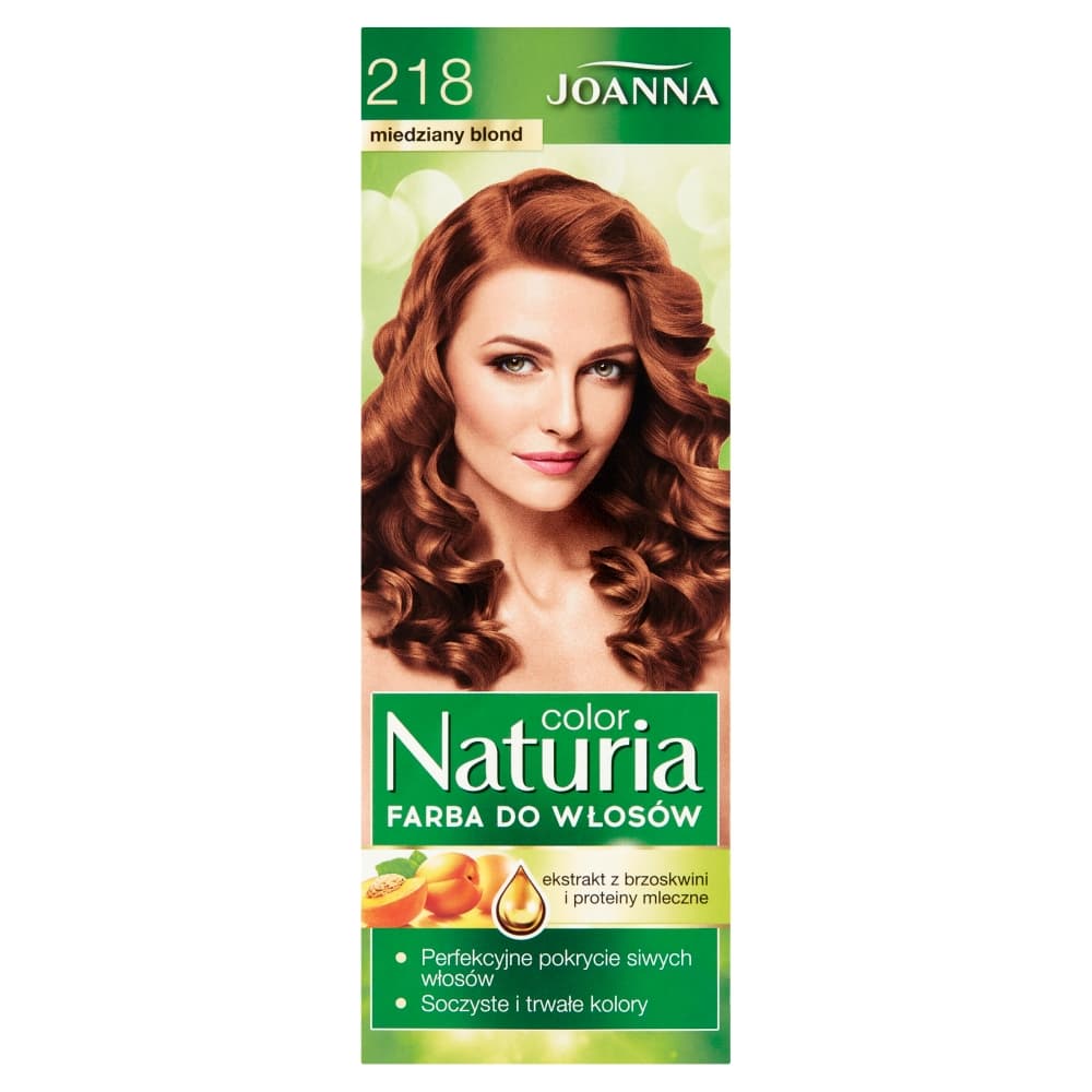 Naturia Farba Do Włosów 218 Miedziany Blond