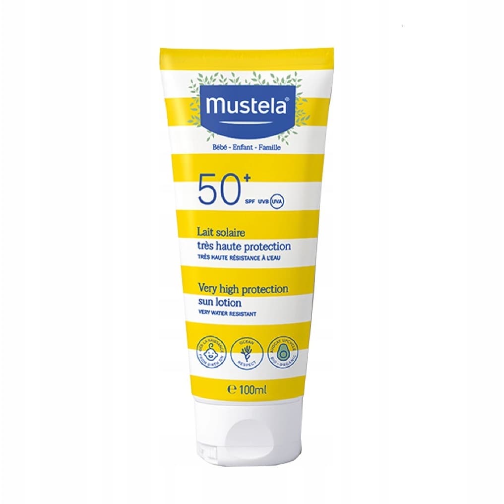 Bebe-Enfant, mleczko przeciwsłoneczne, bardzo wysoka ochrona, SPF50+
