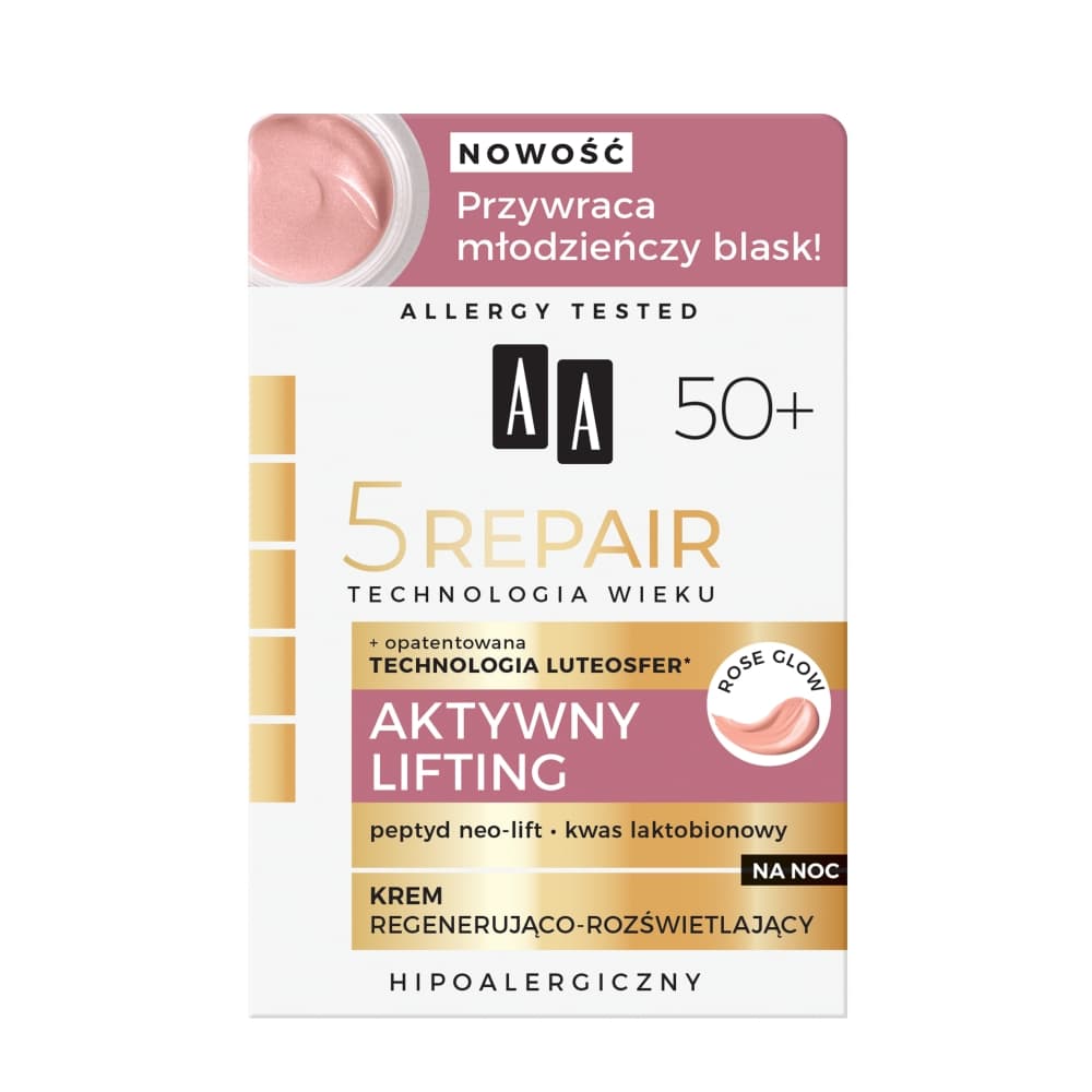 5 Repair Aktywny Lifting Krem Na Noc 50+