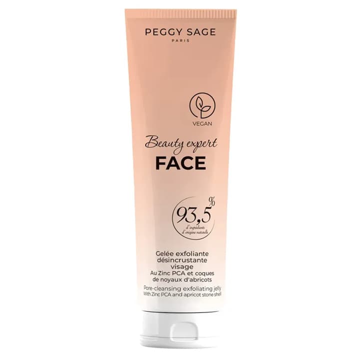 Beauty Expert Face, żel złuszczający do twarzy z cynkiem PCA i łupinami pestek moreli
