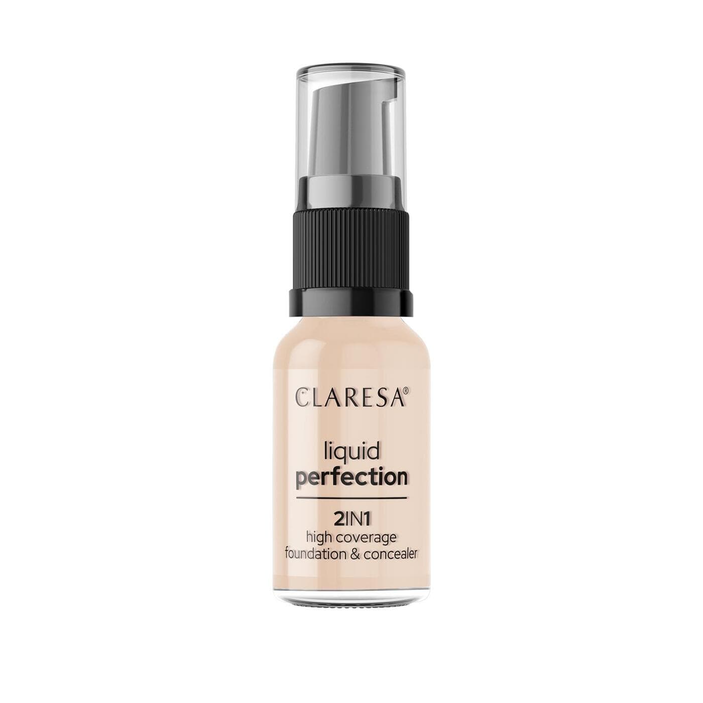 Liquid Perfection 2in1 podkład mocno kryjący odcień 102 Warm