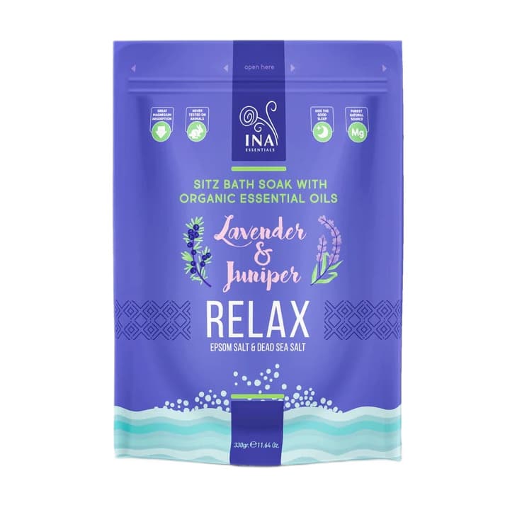 Relax sól do kąpieli z lawendą i jałowcem